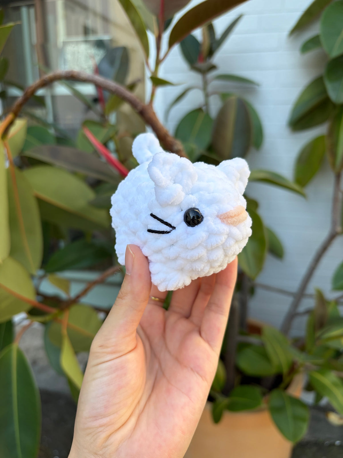 Mini Katze gehäkelt