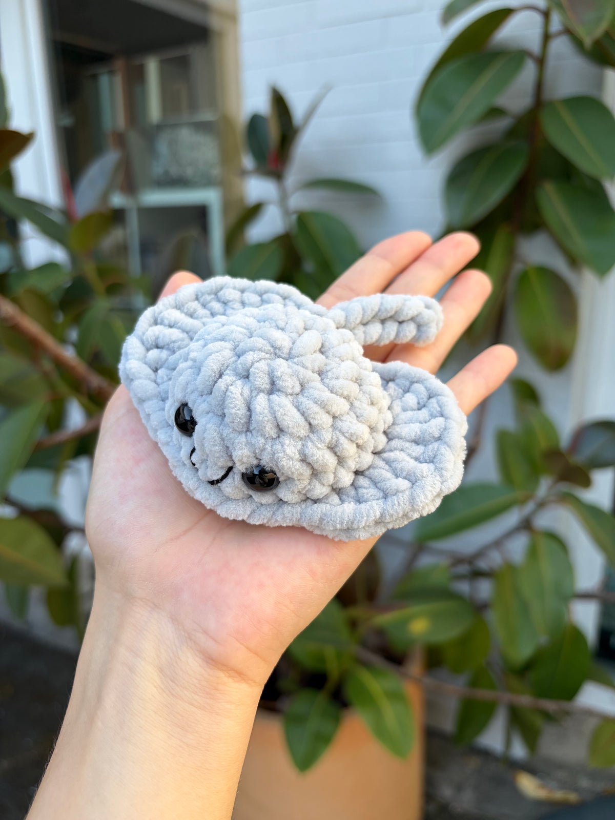 Mini Rochen gehäkelt