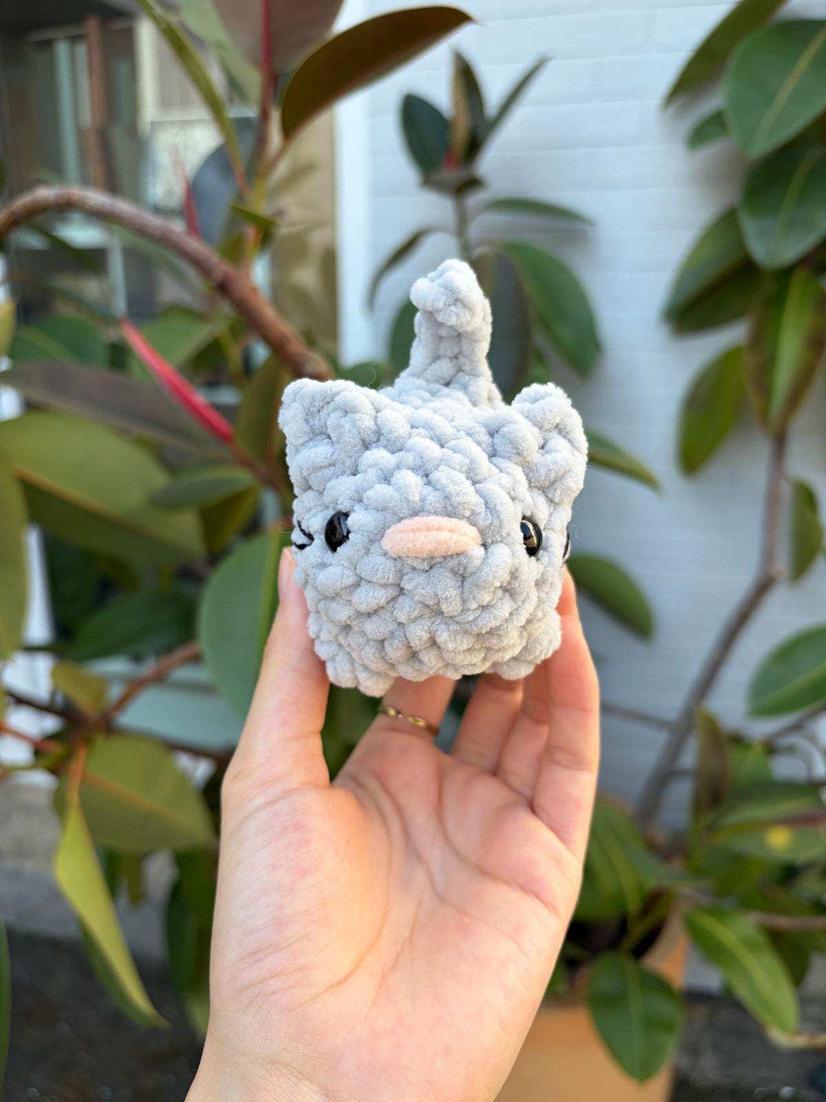 Mini Katze gehäkelt