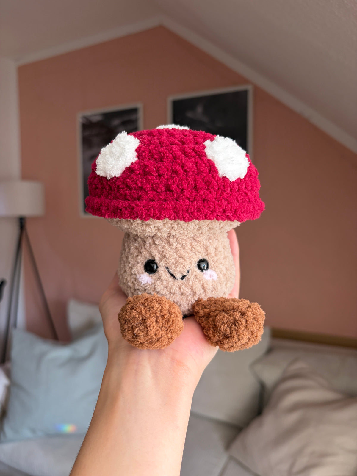 Fliegenpilz Häkelanleitung, Mushroom Buddy PDF