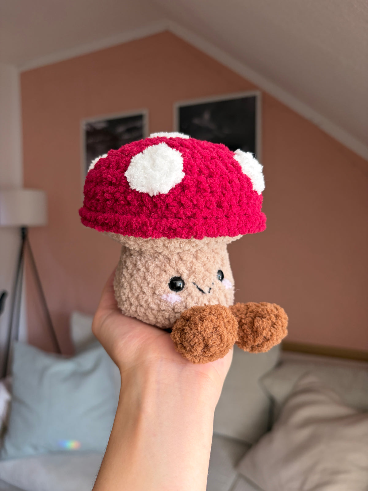 Fliegenpilz Häkelanleitung, Mushroom Buddy PDF