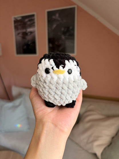 Pinguin gehäkelt