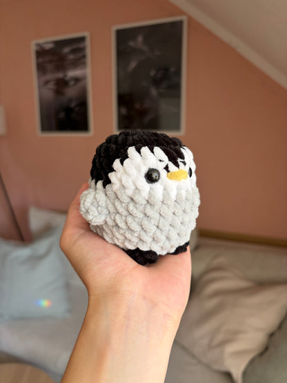 Pinguin gehäkelt