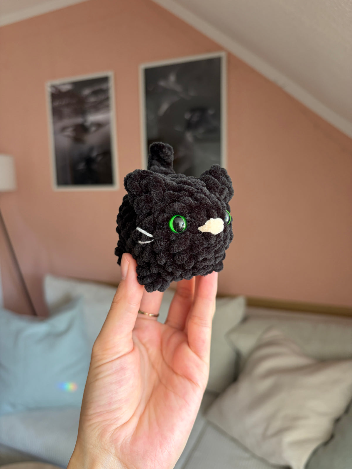 Mini Katze gehäkelt