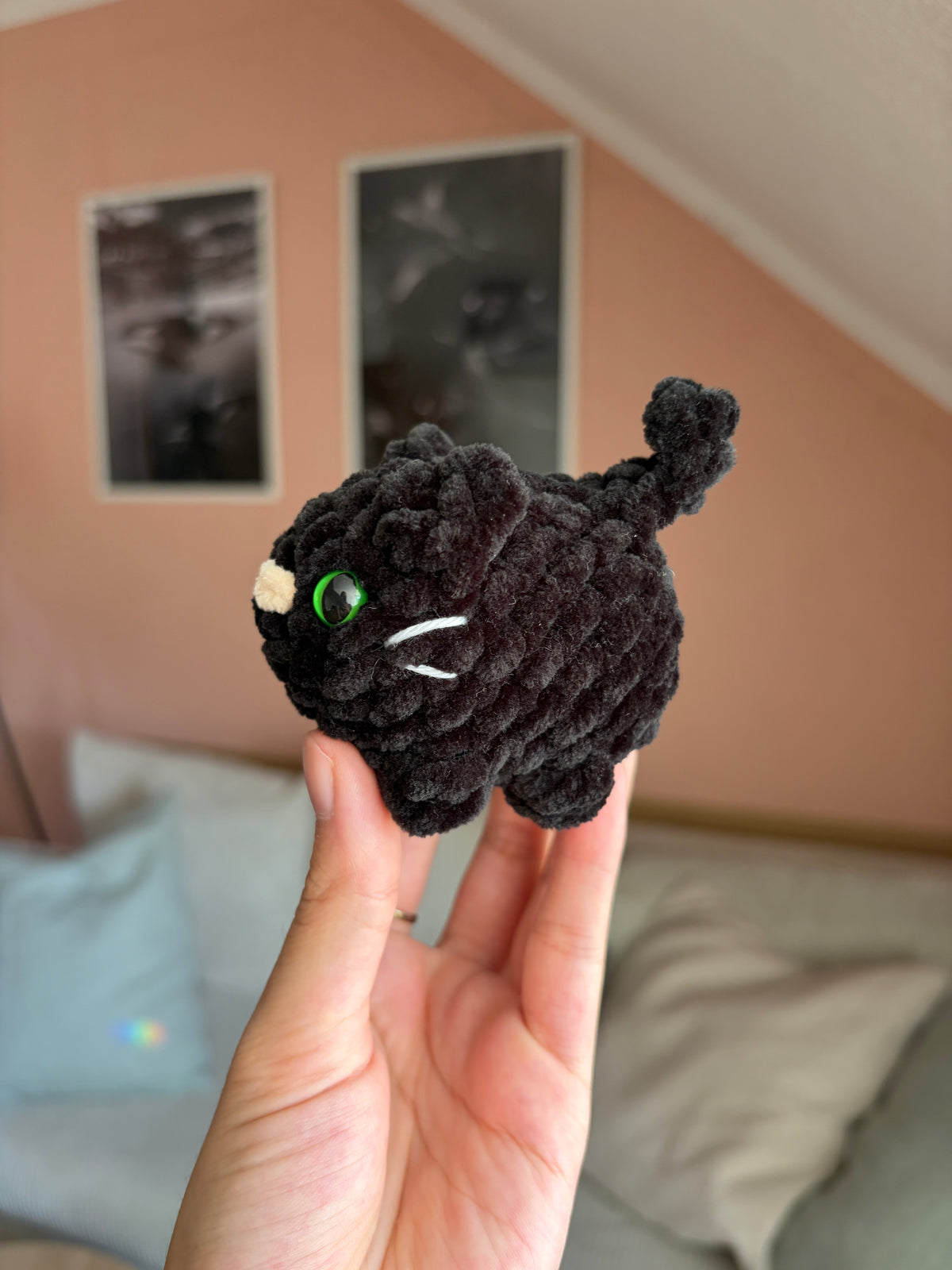 Mini Katze gehäkelt